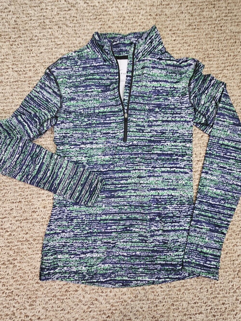 Nike Women’s Space-Dye Half-Zip pullover